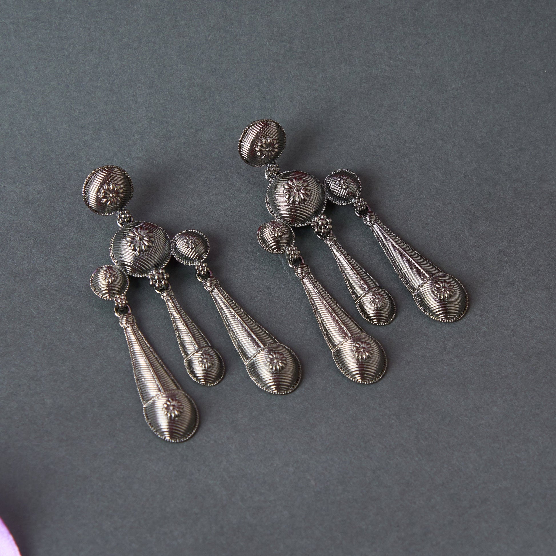 Moonstruck Oxidised Ethnic Indian Drop & Dangle Earrings For Women - www.MoonstruckINC.com