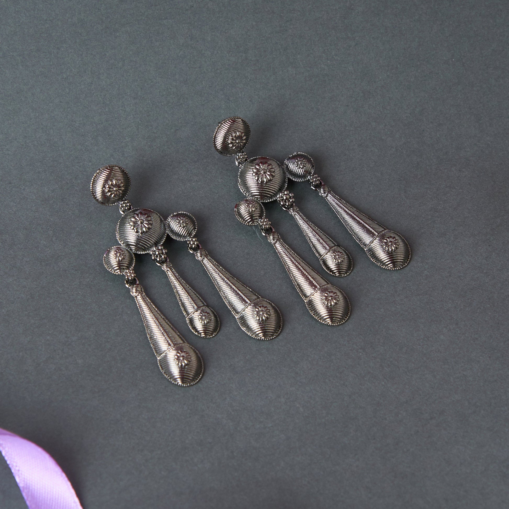Moonstruck Oxidised Ethnic Indian Drop & Dangle Earrings For Women - www.MoonstruckINC.com