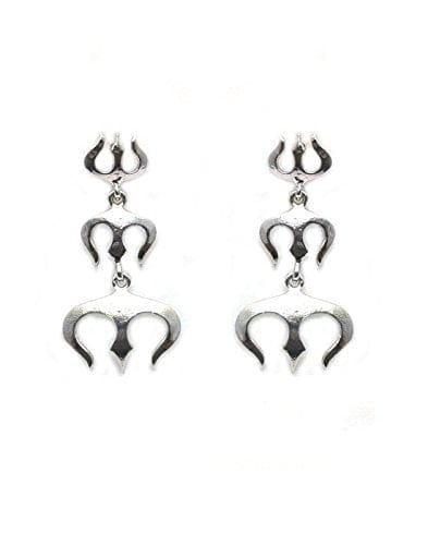 Moonstruck silver Dangler Earrings - www.MoonstruckINC.com