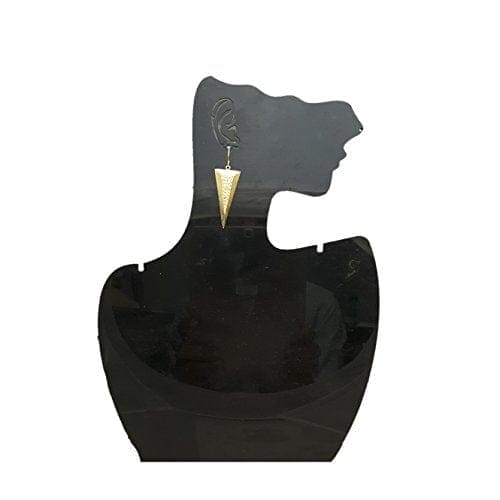 Moonstruck Gold Dangle Drop Spike Earrings - www.MoonstruckINC.com