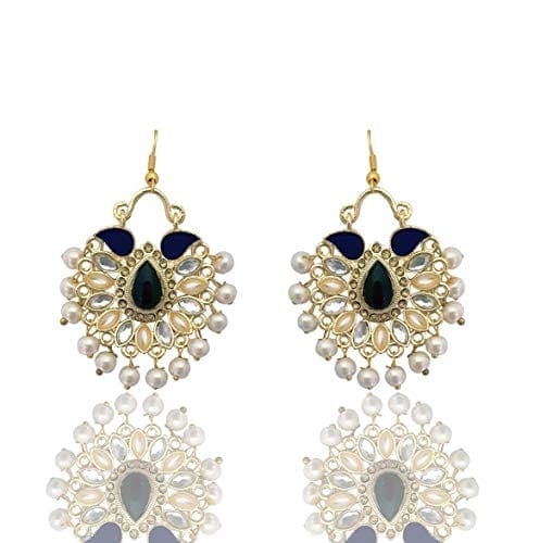 Moonstruck Non-Precious Metal Hoop Earings For Women ( Purple ) - www.MoonstruckINC.com