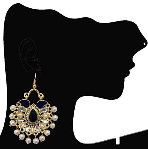Moonstruck Non-Precious Metal Hoop Earings For Women ( Purple ) - www.MoonstruckINC.com
