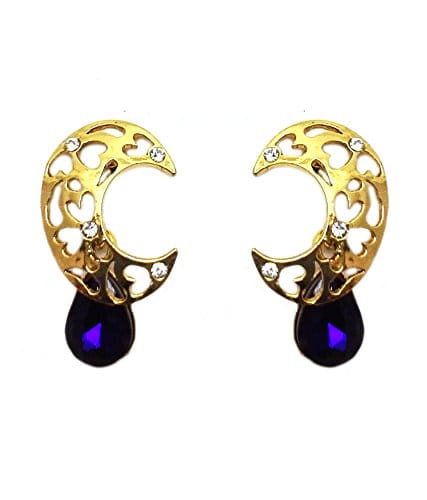 Moonstruck Dangle & Drop Earring For Women (Blue) - www.MoonstruckINC.com