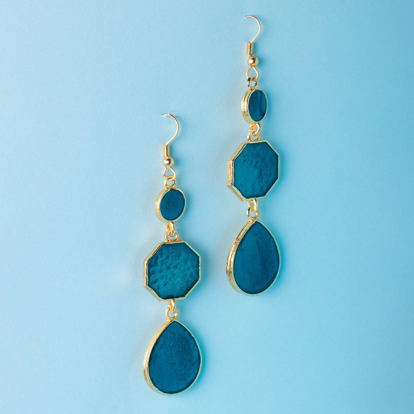 Moonstruck Dangle Drop Earrings (Black) - www.MoonstruckINC.com