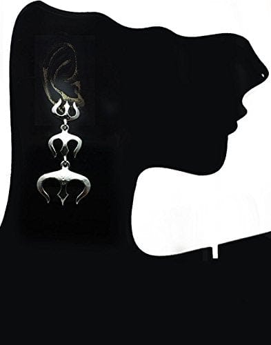 Moonstruck silver Dangler Earrings - www.MoonstruckINC.com