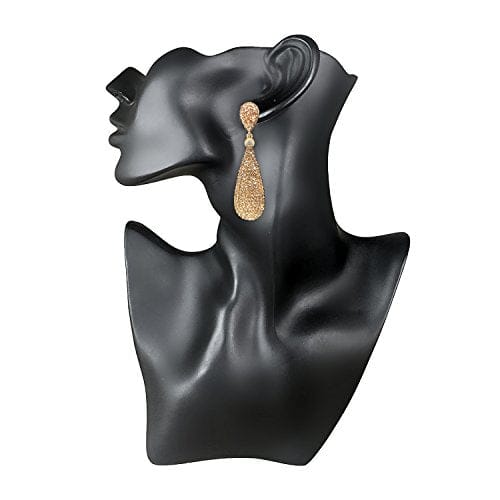 Moonstruck Golden Crystal Diamond Drop And Dangle Fashion Earrings For Women - www.MoonstruckINC.com