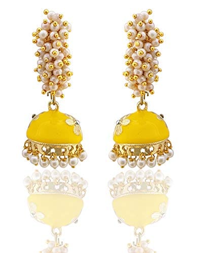 Yellow Chimes Earrings for Women and Girls | Fashion Multicolor Stone –  YellowChimes