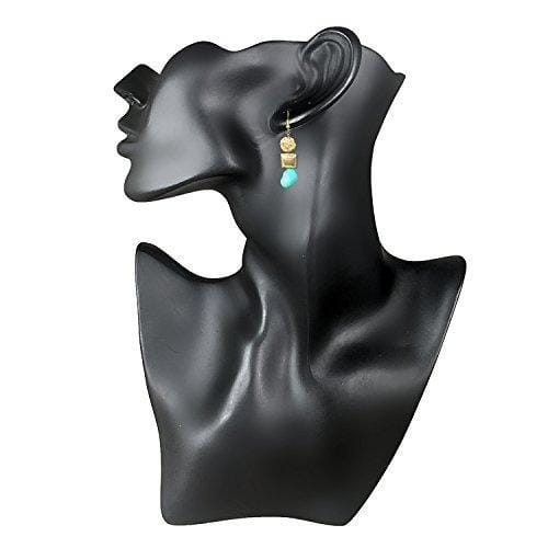 Gold and Turqoise Earrings for Women - www.MoonstruckINC.com