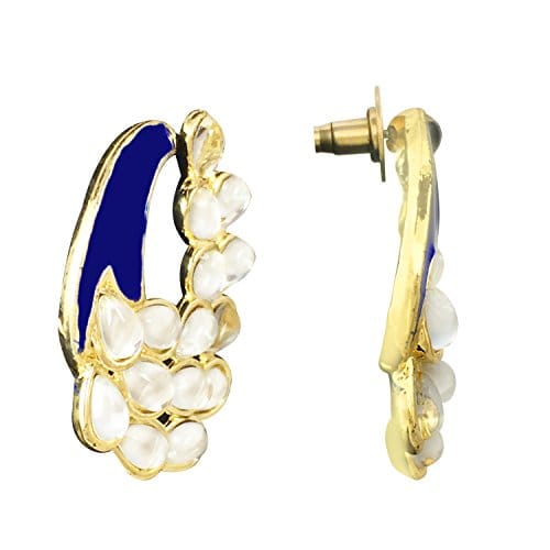 Moonstruck  Stud Earring For Women (Blue) - www.MoonstruckINC.com